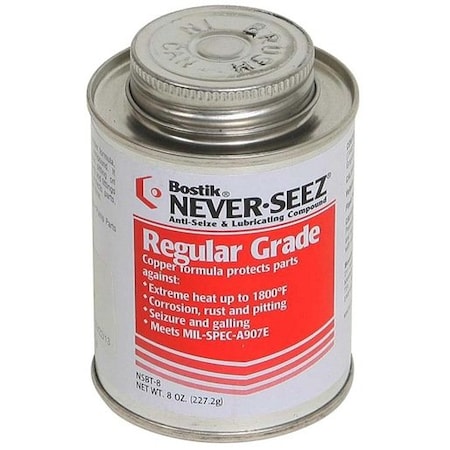 Chempoint Com Anti-Seize Compound, Regular Grade, Can, Paste NSBT-8 ANTI SEIZE 8OZ